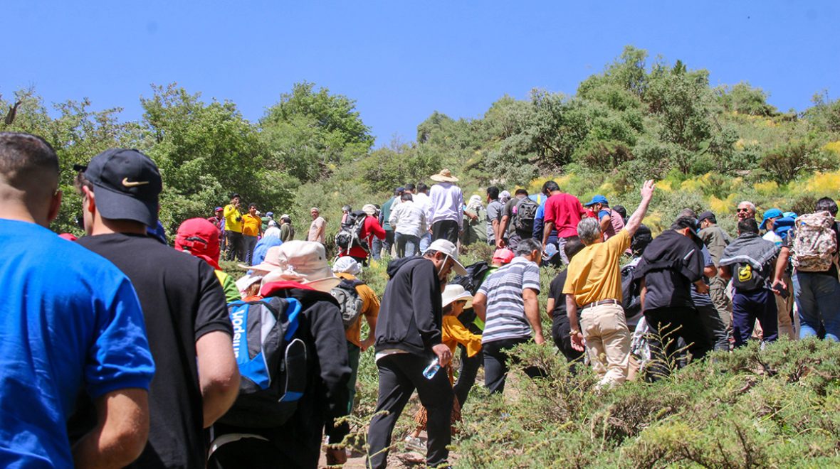 تصاویر حضور در جمع مردم عزیز در کوه گل سی‌سخت(بخش سوم)