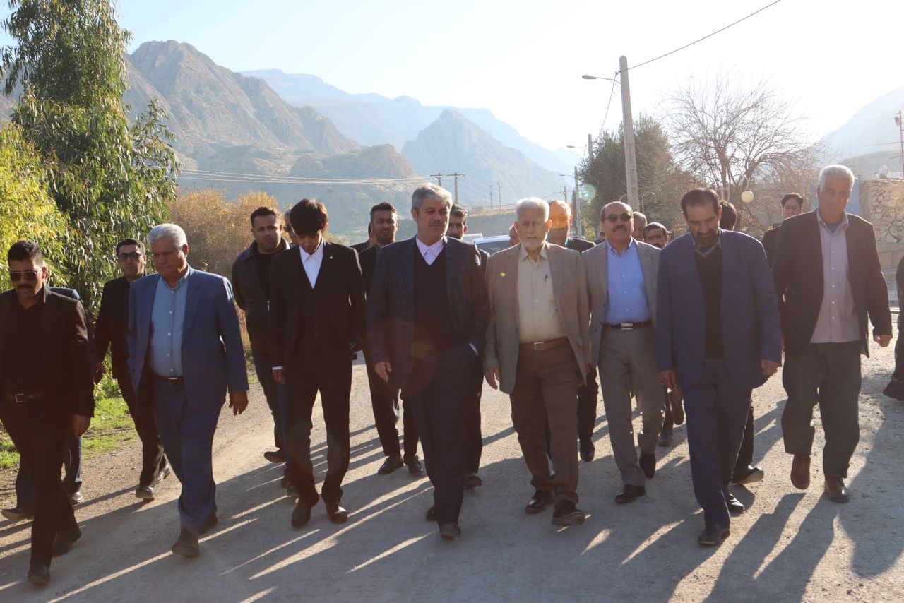 حضور در روستاهای حوزه بویراحمد گرمسیر