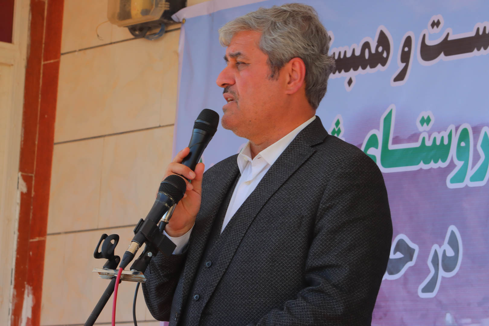 دیدار با مردم شمس عرب