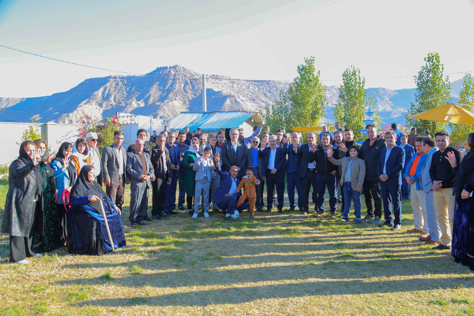 دیدار با مردم انبارگاه